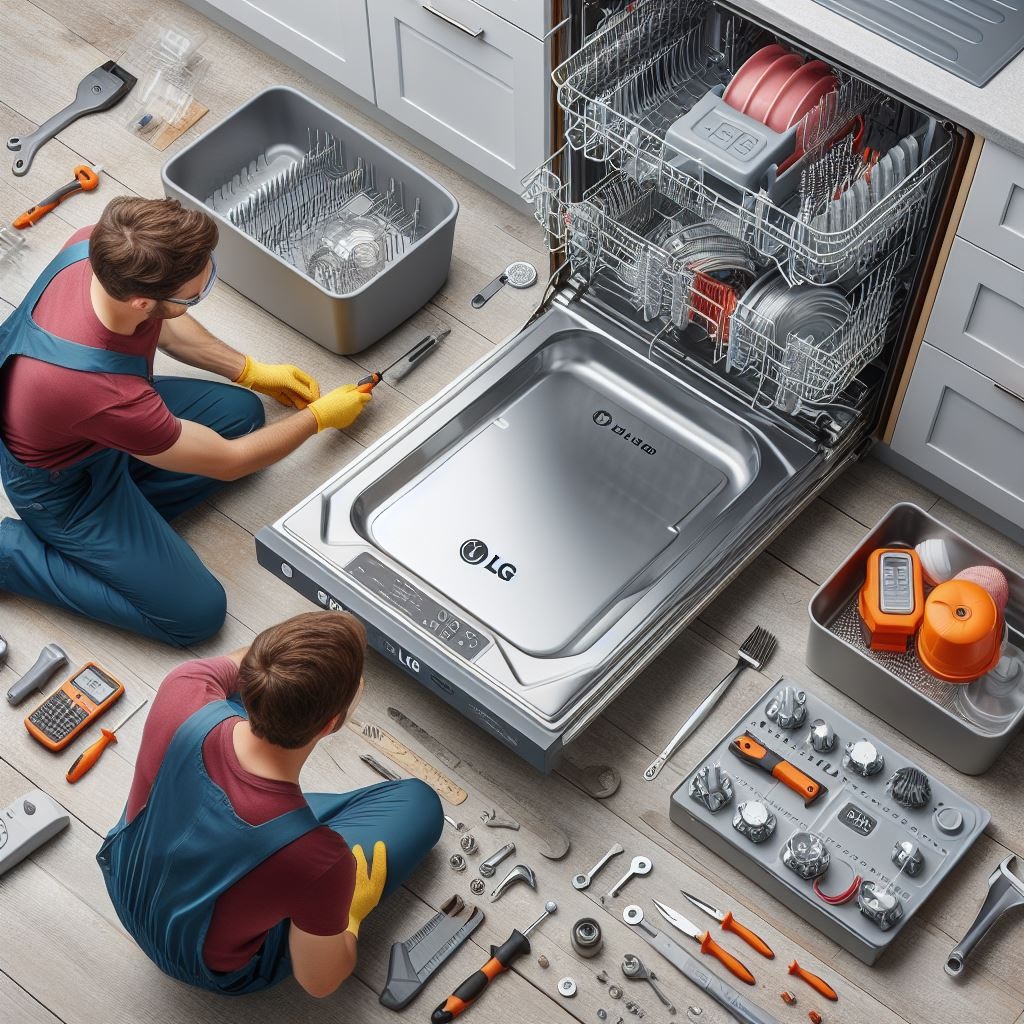 نمایندگی نصب و تعمیر ماشین ظرفشویی الجی اراک