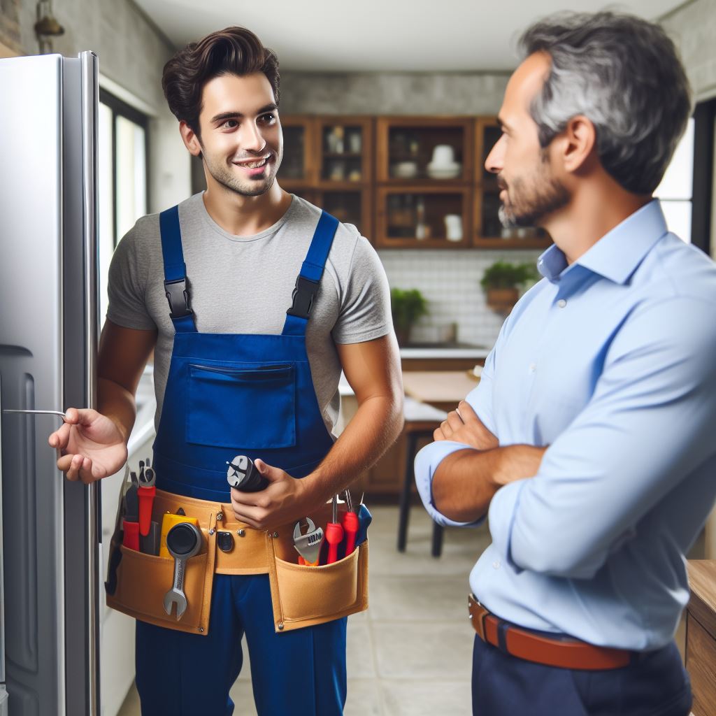 تعمیرگاه مجاز یخچال ساید ال جی در خانه اراک